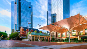 Sundance Square in Fort Worth, Texas