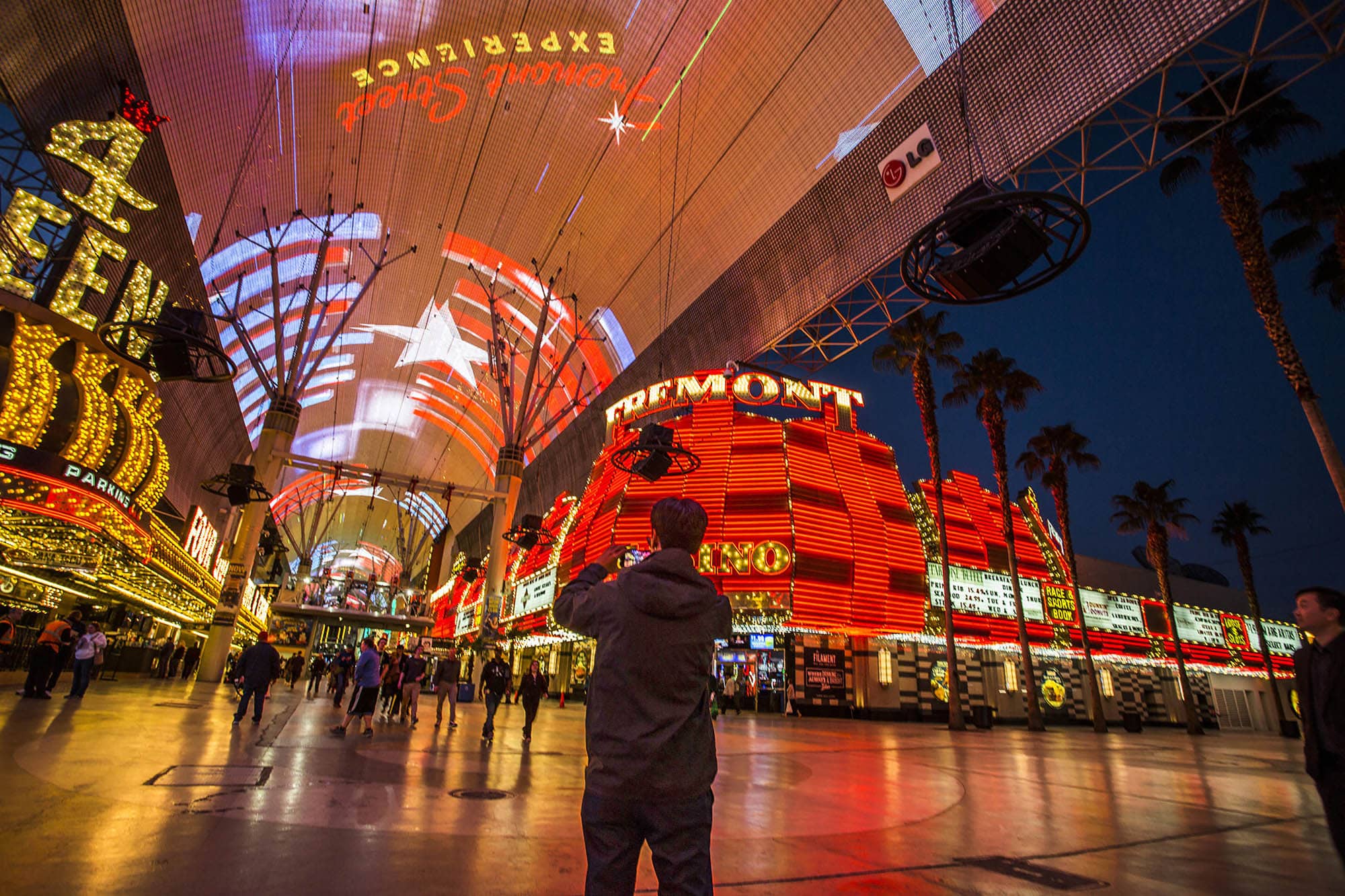 Fremont Street em Las Vegas, Nevada